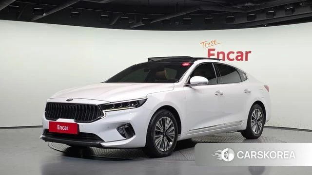 Kia K7 Premier Hybrid 2019 Белый из Кореи