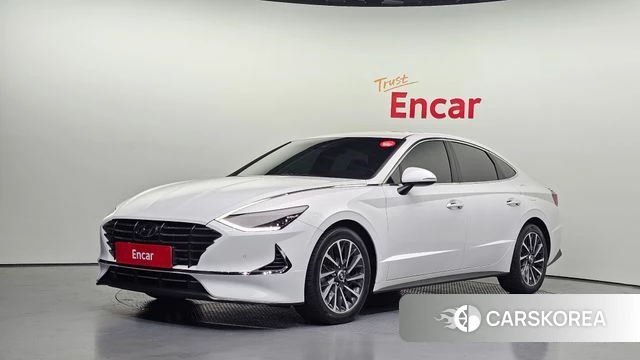 Hyundai Sonata (DN8) 2019 Белый из Кореи