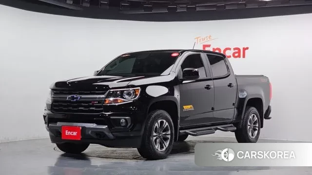 Chevrolet (GM Daewoo) Real New Colorado 2022 Черный из Кореи