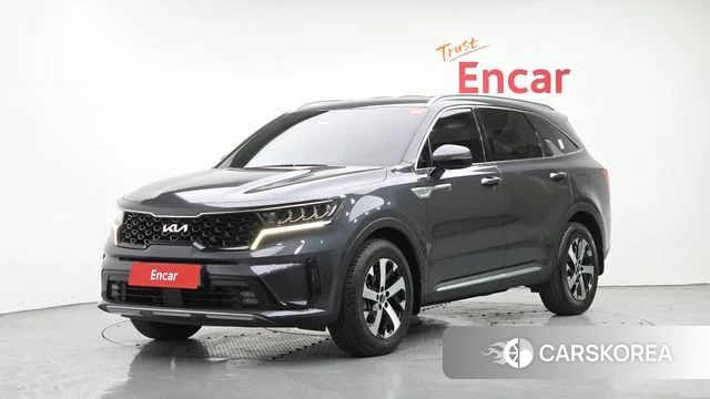 Kia Sorento 4th Generation 2022 Небесно-голубой из Кореи