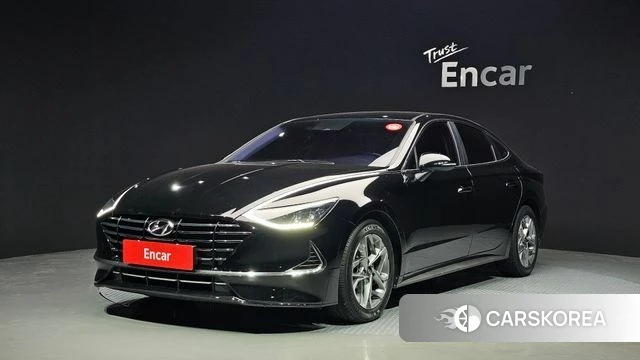 Hyundai Sonata (DN8) 2019 Черный из Кореи