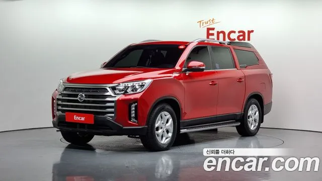 Ssangyong The New Rexton Sport 2021 Красный из Кореи