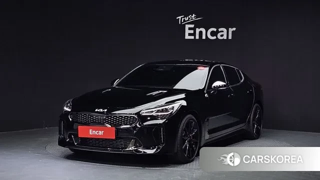 Kia Stinger Meister 2022 Черный из Кореи