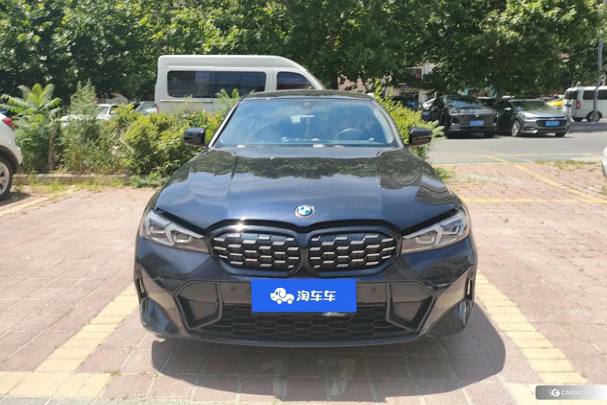 BMW 3 series 2022 Синий из Китая