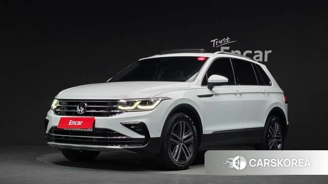 Volkswagen Tiguan second Generation 2023 Белый из Кореи