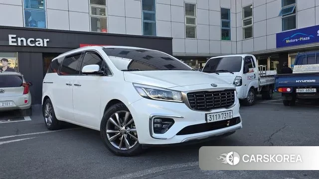 Kia The New Carnival 2018 Белый из Кореи