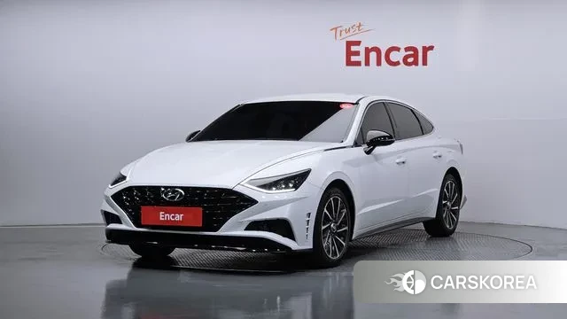 Hyundai Sonata (DN8) 2021 Белый из Кореи