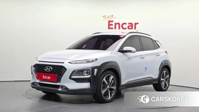 Hyundai Kona 2018 Белый из Кореи