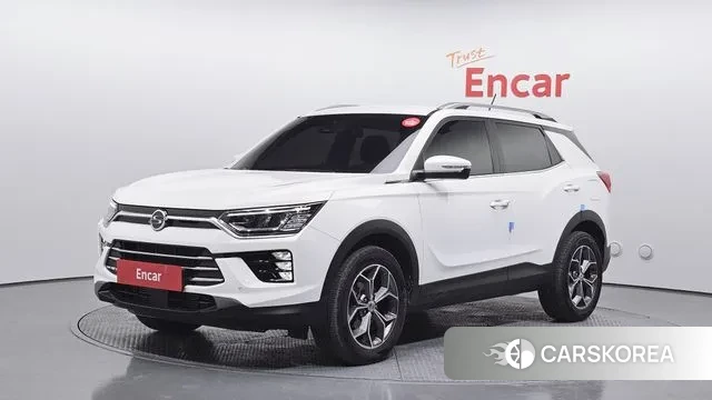 Ssangyong Beautiful Korando 2022 Белый из Кореи