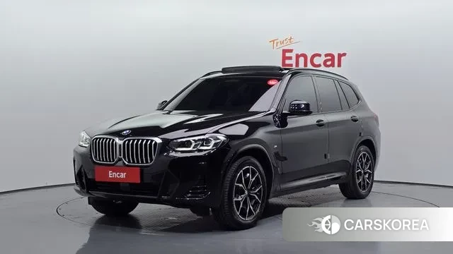 BMW X3 (G01) 2023 Черный из Кореи