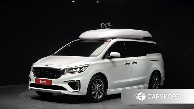 Kia The New Carnival 2018 Белый из Кореи