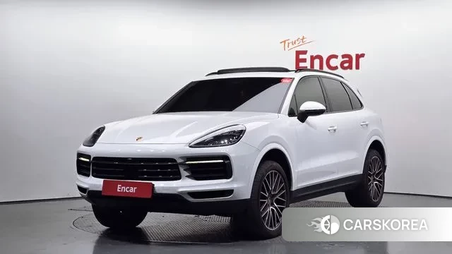 Porsche Cayenne (PO536) 2019 Белый из Кореи
