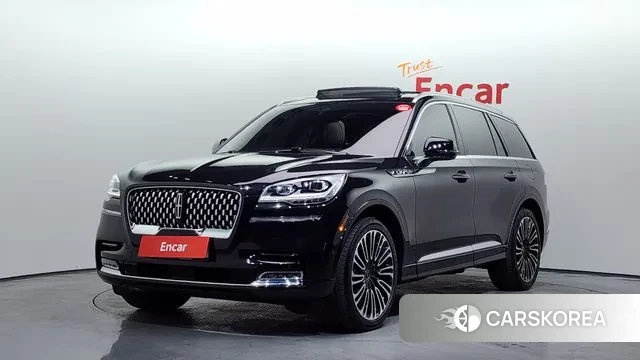 Lincoln Aviator 2nd generation 2023 Черный из Кореи