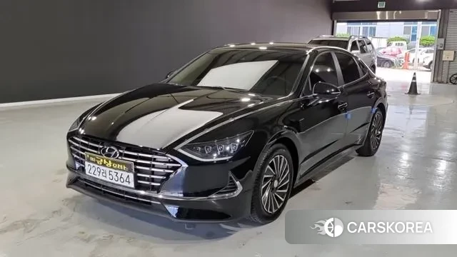 Hyundai Sonata Hybrid (DN8) 2021 Черный из Кореи