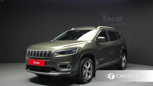 Jeep Cherokee (KL) 2021 Светло-зеленый из Кореи