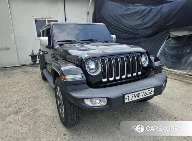 Jeep Wrangler (JL) 2019 Черный из Кореи