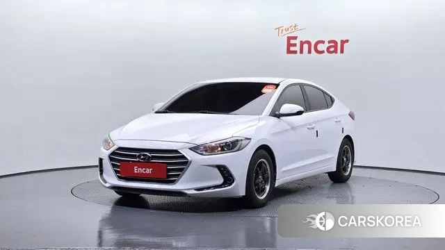 Hyundai Avante AD 2018 Белый из Кореи