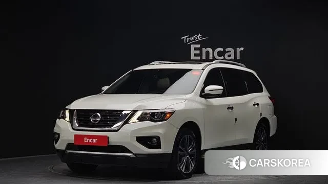 Nissan Pathfinder 4th Generation 2018 Белый из Кореи