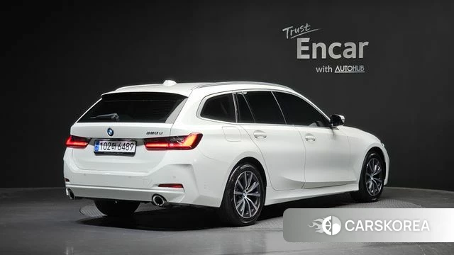 BMW 3 Series (G20) 2023 Белый из Кореи