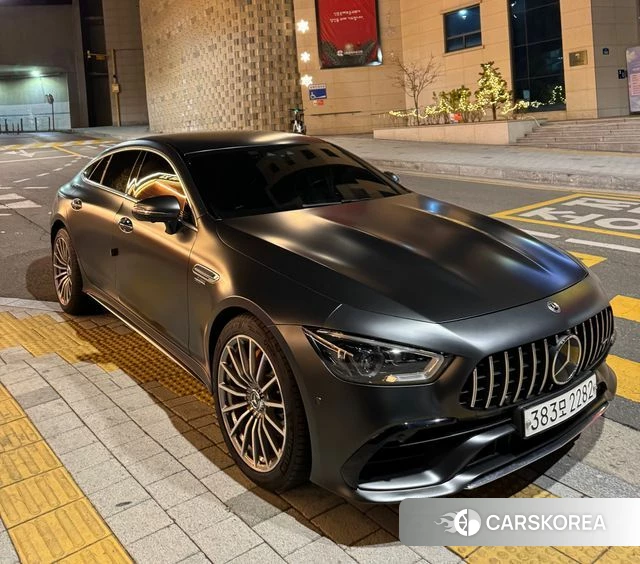 Mercedes-Benz AMG GT 2019 Черный из Кореи