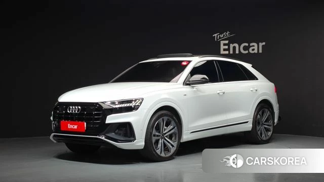 Audi Q8 (4M) 2023 Белый из Кореи