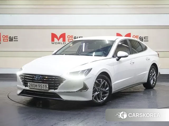 Hyundai Sonata (DN8) 2020 Белый из Кореи