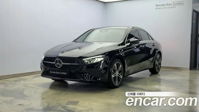 Mercedes-Benz A-Class W177 2024 Черный из Кореи