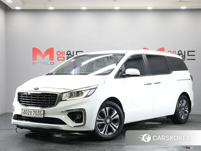 Kia The New Carnival 2018 Белый из Кореи