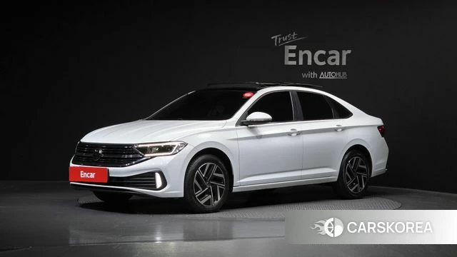 Volkswagen 7th Generation of Jetta 2023 Белый из Кореи