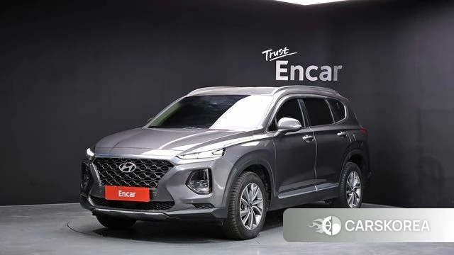 Hyundai Santa Fe TM 2019 Серый из Кореи