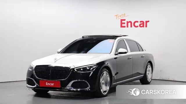 Mercedes-Benz S-Class W223 2022 Белый двухцветный из Кореи