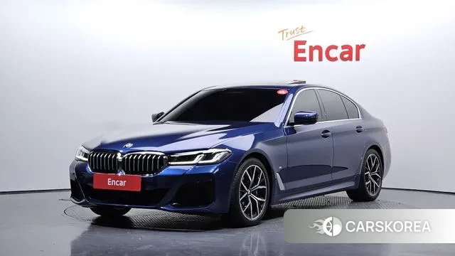 BMW 5 Series (G30) 2020 Синий из Кореи