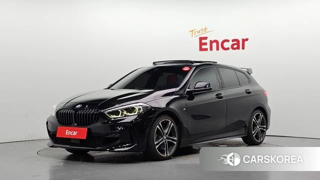 BMW 1 Series (F40) 2021 Черный из Кореи