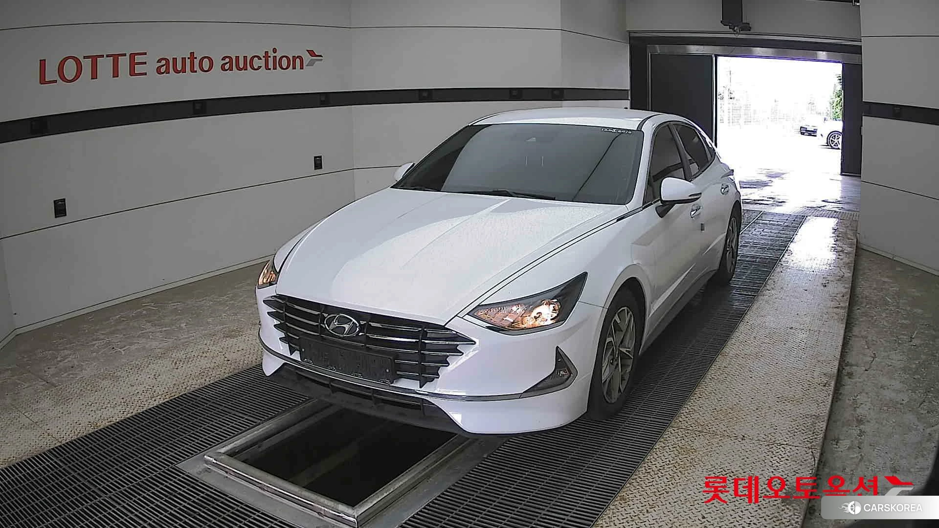 Hyundai Sonata 2021 Белый из Кореи