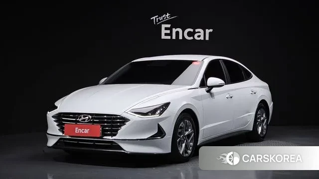 Hyundai Sonata (DN8) 2019 Белый из Кореи