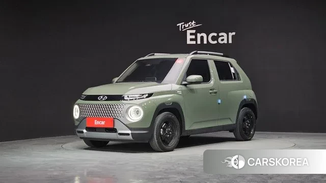 Hyundai Casper 2023 Темно-зеленый из Кореи