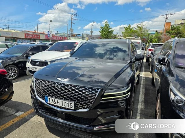 Genesis GV80 2022 Черный из Кореи