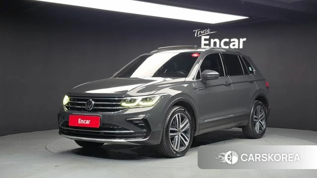 Volkswagen Tiguan second Generation 2021 Серый из Кореи