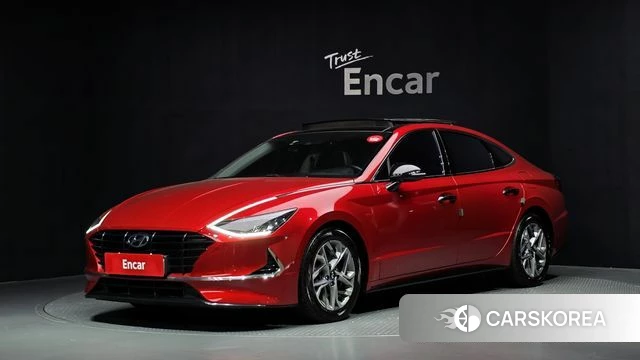 Hyundai Sonata (DN8) 2019 Красный из Кореи