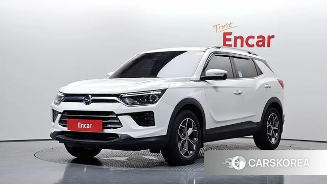 Ssangyong Beautiful Korando 2021 Белый из Кореи