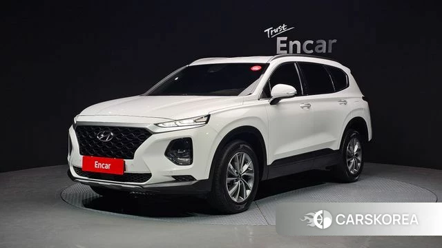 Hyundai Santa Fe TM 2018 Белый из Кореи