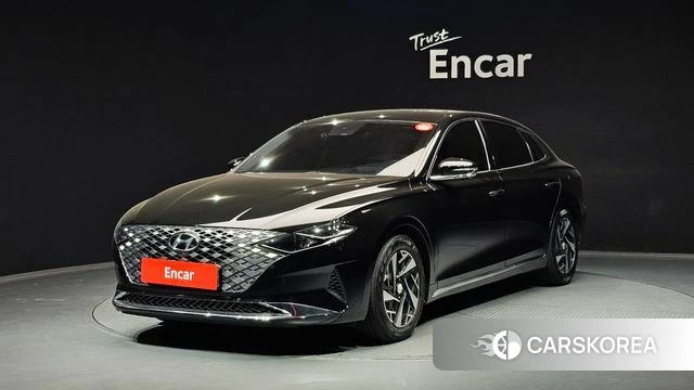 Hyundai The New Grandeur IG Hybrid 2020 Черный из Кореи