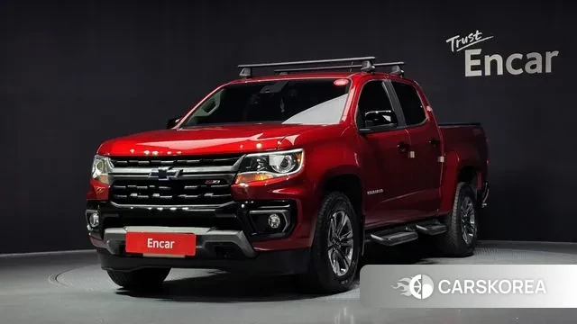 Chevrolet (GM Daewoo) Real New Colorado 2020 Красный из Кореи