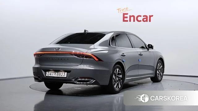 Hyundai The New Grandeur IG Hybrid 2022 Серебристо-серый из Кореи