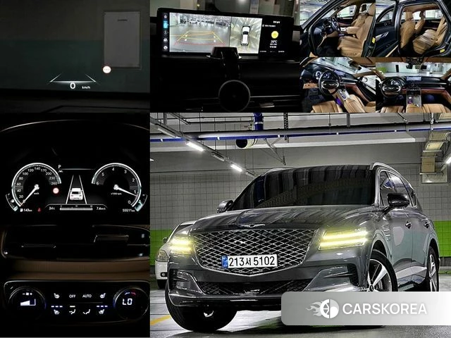 Genesis GV80 2022 Серый из Кореи