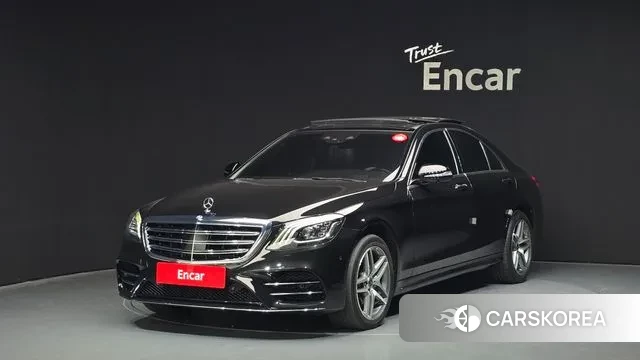 Mercedes-Benz S-Class W222 2020 Черный из Кореи