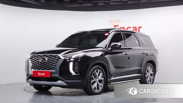 Hyundai Palisade 2021 Черный из Кореи