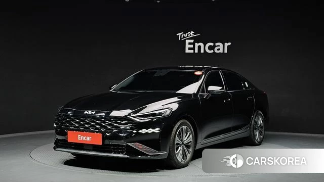 Kia K8 Hybrid 2023 Черный из Кореи