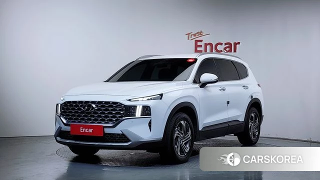 Hyundai The New Santa Fe 2021 Белый из Кореи