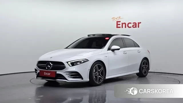 Mercedes-Benz A-Class W177 2021 Белый из Кореи